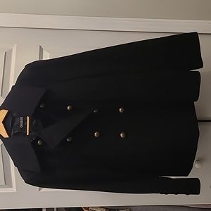 Blk Guess Coat